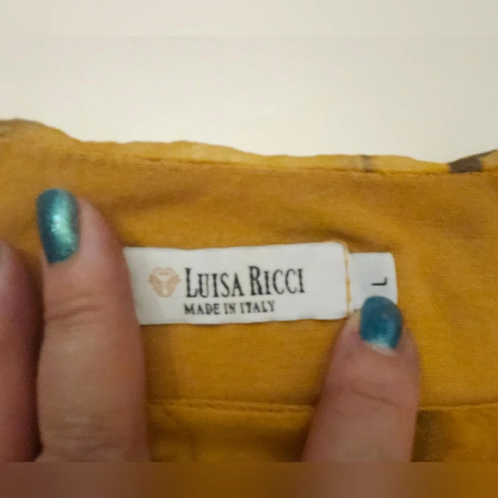 Luisa Ricci Silk Top - Picture 5 of 6